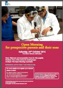 Open Morning Doon School