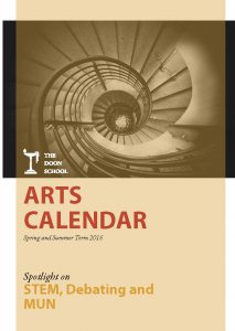 Arts Calendar - Spring and Summer Term 2016_Page_1
