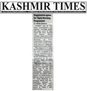 Kashmir Times 26.02.16