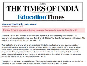 Times of India - Education Times