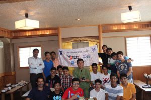 Students at the Tea Ceremony class