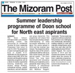 The Mizoram Post Aizwal 19.04.18