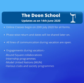 The Doon School Updates
