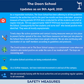 The Doon School Updates