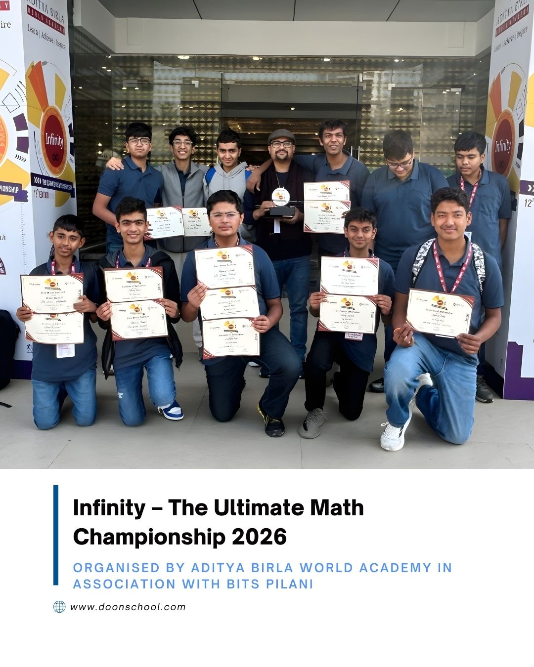 Infinity – The Ultimate Math Championship 2026